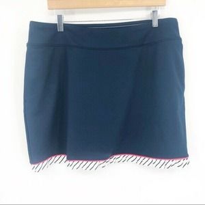 Annika Cutter and Buck Golf Tennis Skort Navy XL